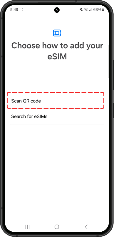 4. Select activation method