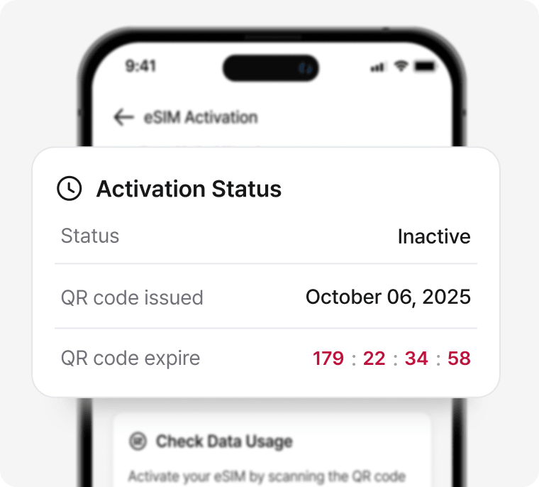 2. Activate eSIM (b)
